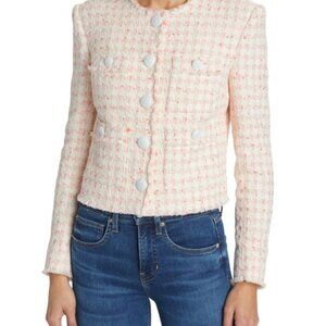 Veronica Beard Olbia Tweed Tailored Jacket